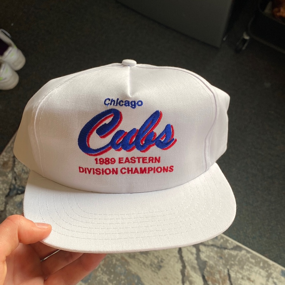 Chicago cubs 1989 Eastern Division Champions Hat